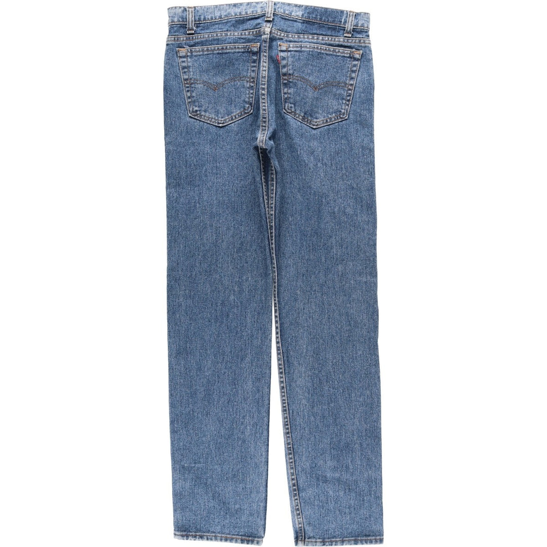 90'S Levi's 505-4891 Tapered Denim Pants Made in USA Men's W34 Vintage cotton blue type Vintage Second Hand