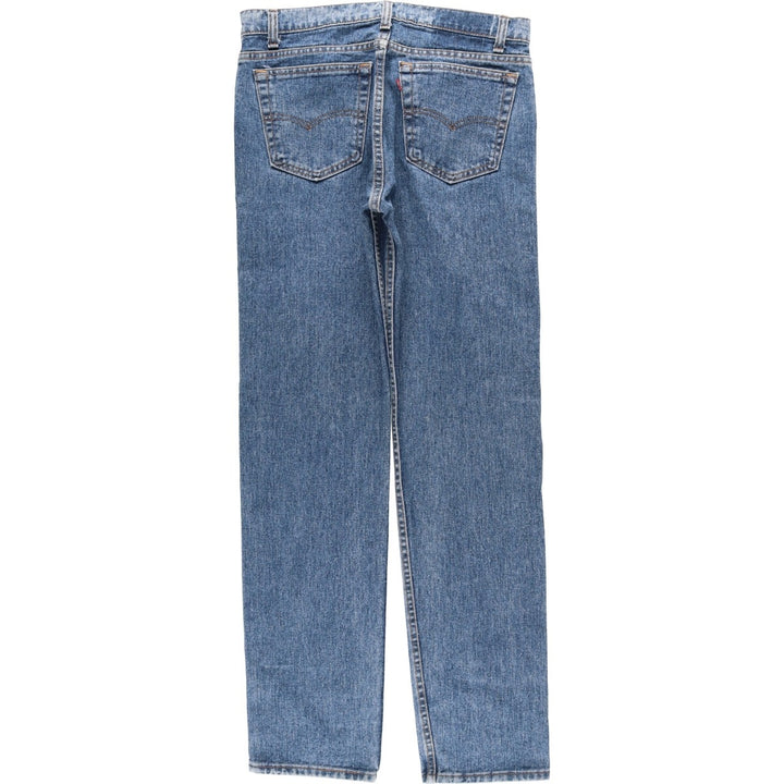 90'S Levi's 505-4891 Tapered Denim Pants Made in USA Men's W34 Vintage cotton blue type Vintage Second Hand
