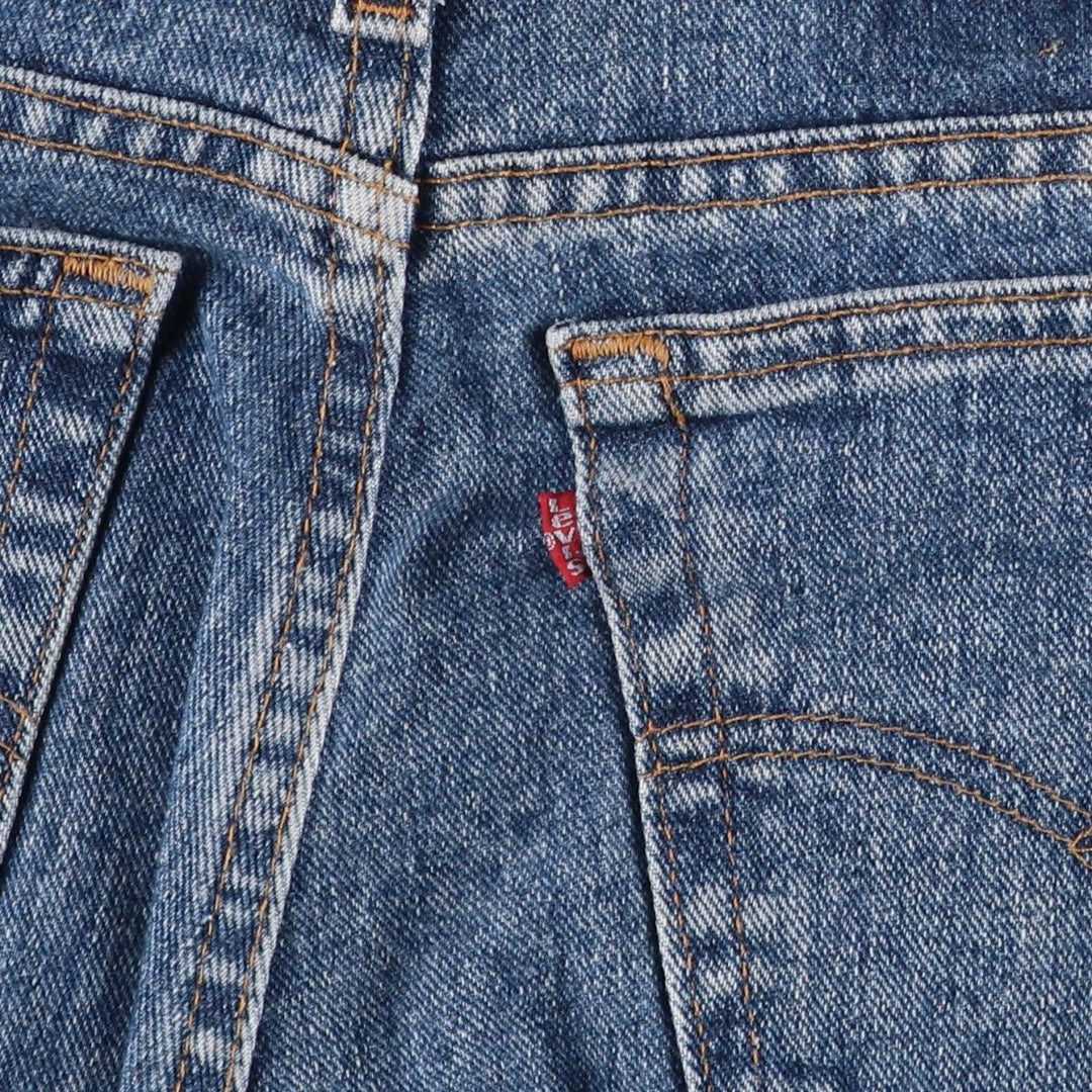90'S Levi's 505-4891 Tapered Denim Pants Made in USA Men's W34 Vintage cotton blue type Vintage Second Hand