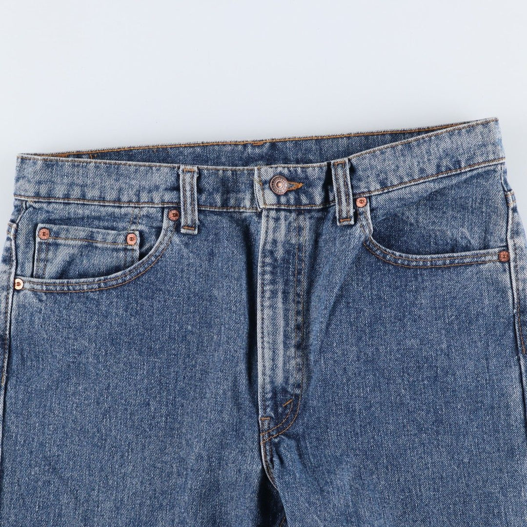 90'S Levi's 505-4891 Tapered Denim Pants Made in USA Men's W34 Vintage cotton blue type Vintage Second Hand
