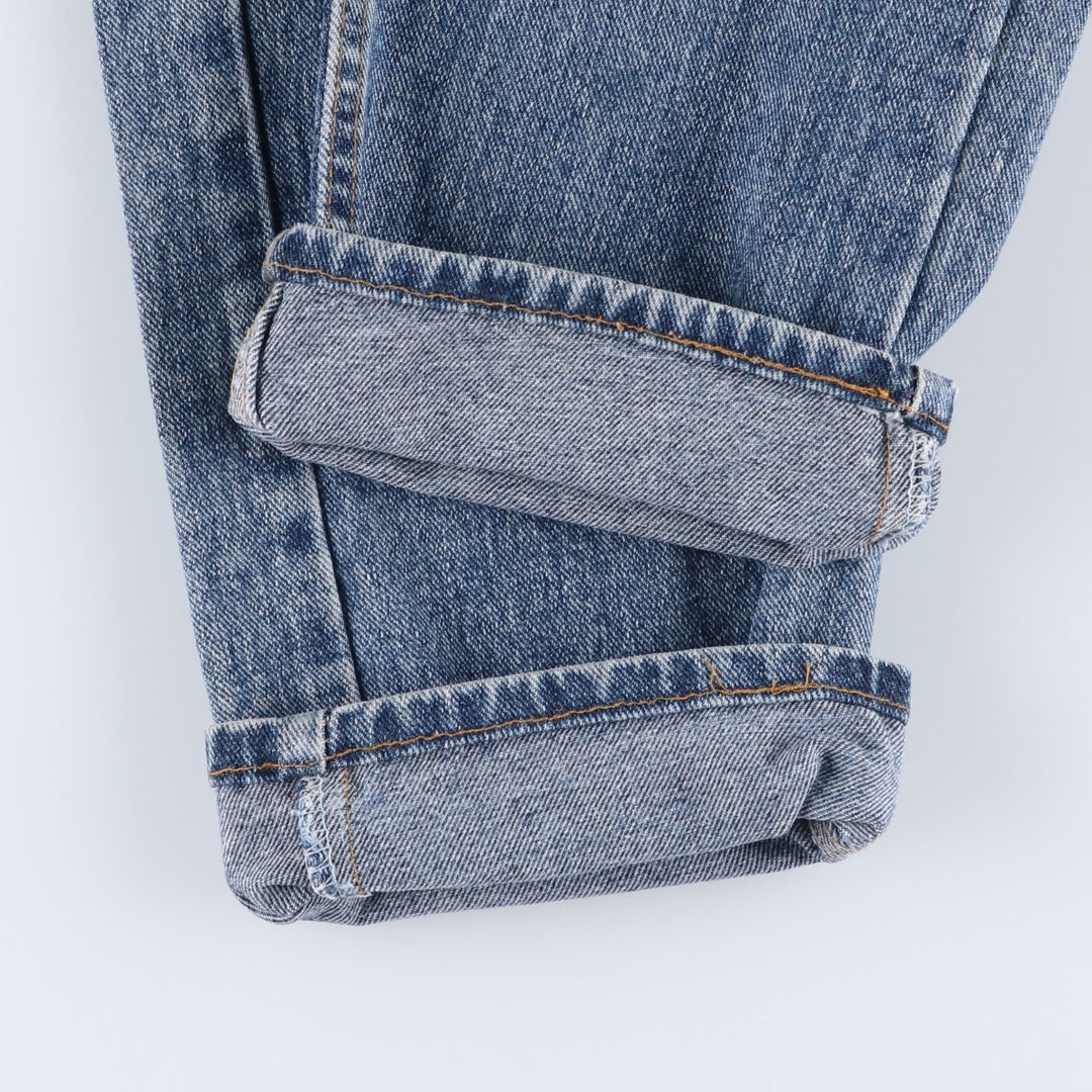 90'S Levi's 505-4891 Tapered Denim Pants Made in USA Men's W34 Vintage cotton blue type Vintage Second Hand