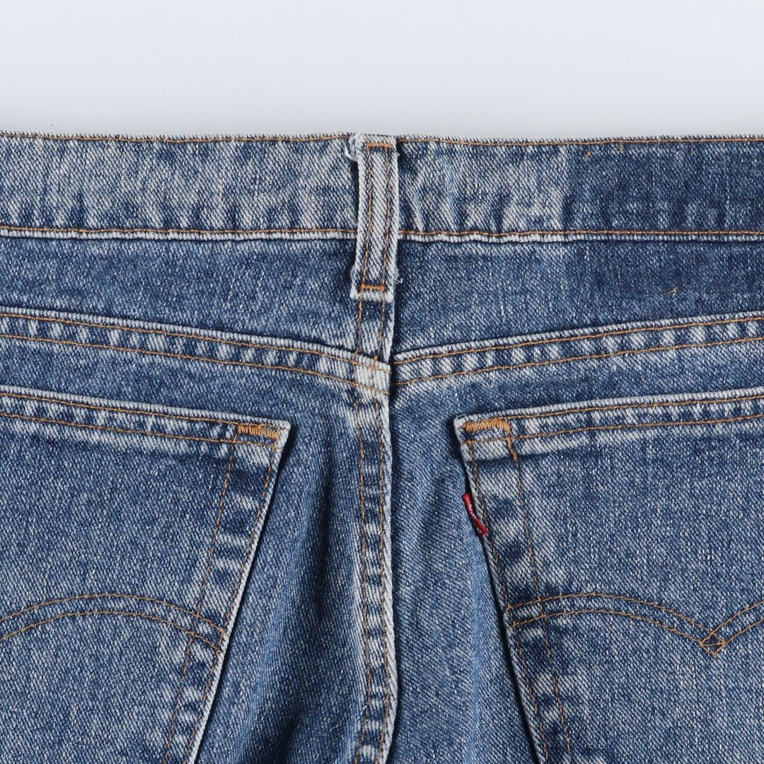 90'S Levi's 505-4891 Tapered Denim Pants Made in USA Men's W34 Vintage cotton blue type Vintage Second Hand