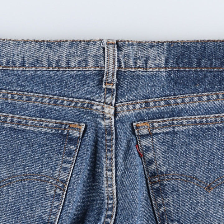 90'S Levi's 505-4891 Tapered Denim Pants Made in USA Men's W34 Vintage cotton blue type Vintage Second Hand