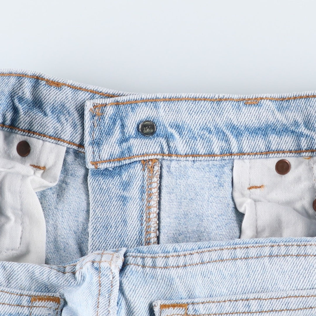 90s-00'S Vintage Levi's 505 Tapered Denim Pants, Made in USA, Men's Size 33 cotton blue type Vintage Second Hand