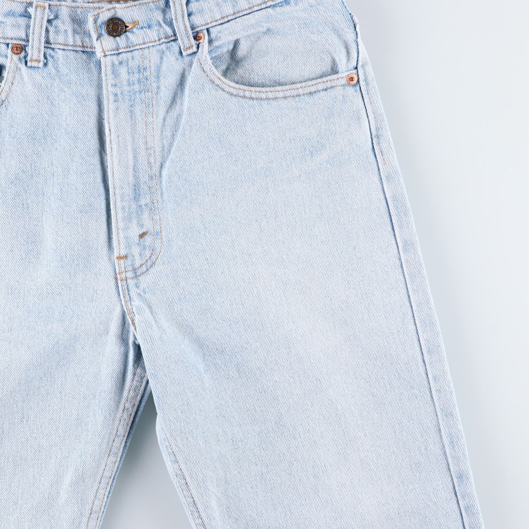 90s-00'S Vintage Levi's 505 Tapered Denim Pants, Made in USA, Men's Size 33 cotton blue type Vintage Second Hand