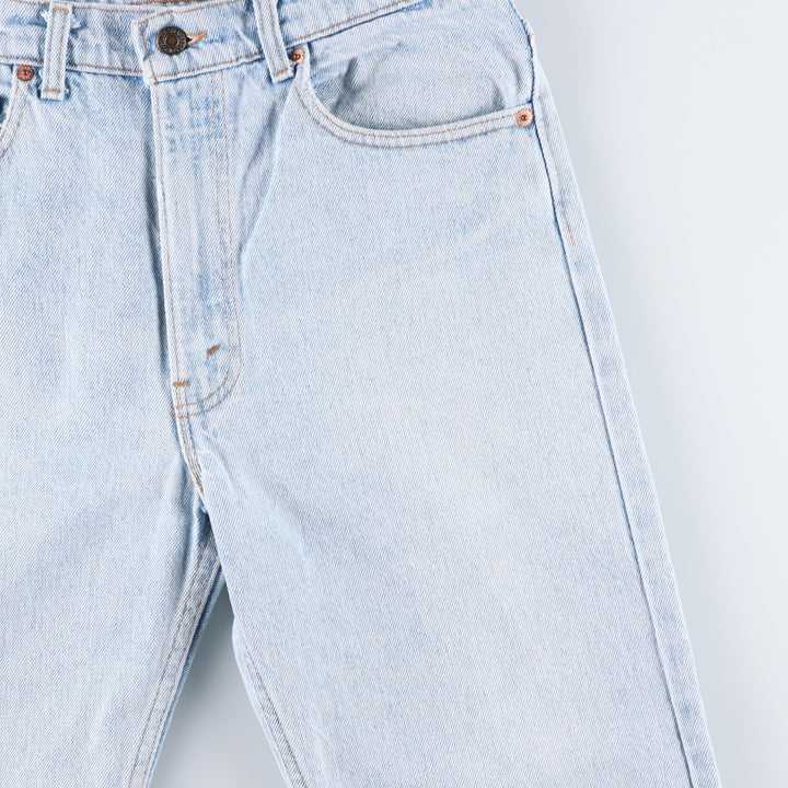 90s-00'S Vintage Levi's 505 Tapered Denim Pants, Made in USA, Men's Size 33 cotton blue type Vintage Second Hand