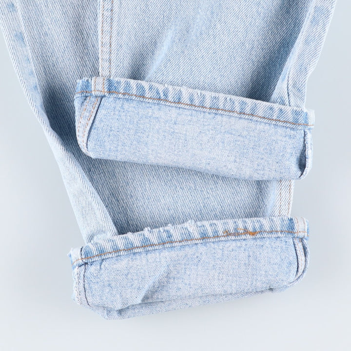 90s-00'S Vintage Levi's 505 Tapered Denim Pants, Made in USA, Men's Size 33 cotton blue type Vintage Second Hand