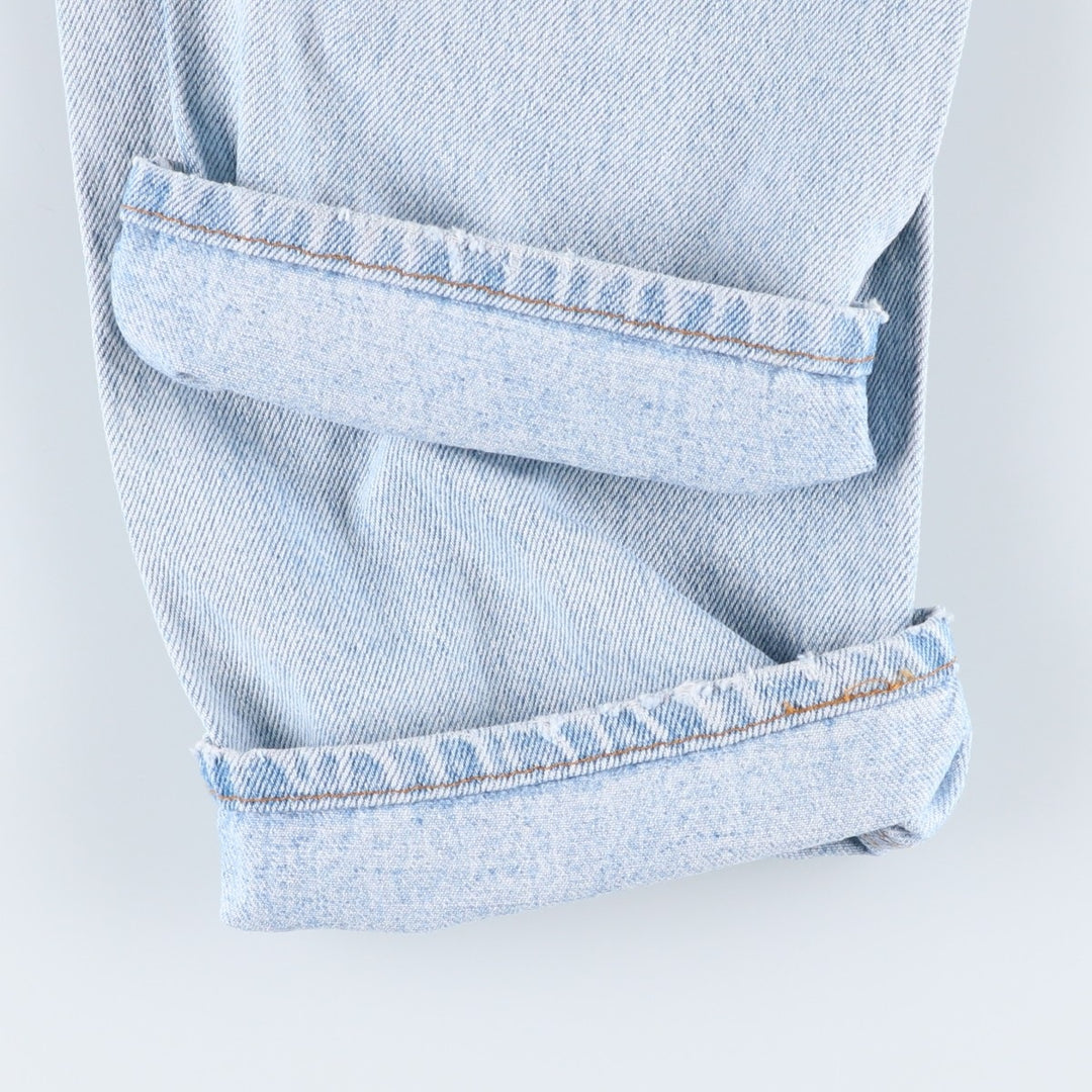 90s-00'S Vintage Levi's 505 Tapered Denim Pants, Made in USA, Men's Size 33 cotton blue type Vintage Second Hand