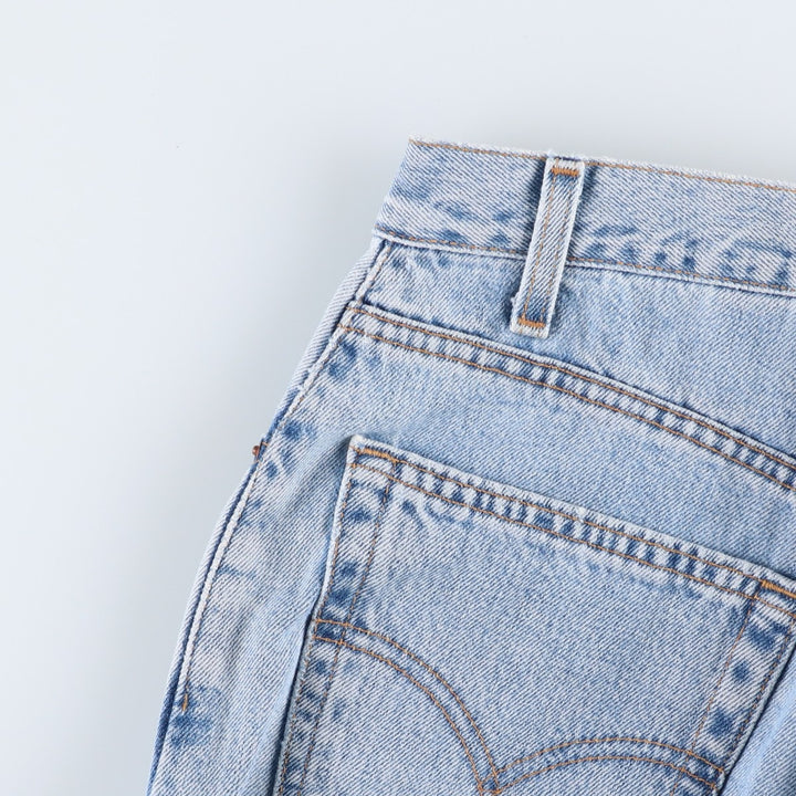 90'S Levi's 00505-4834 Regular Fit Straight Leg Tapered Denim Pants, Made in USA, Men's W30, Vintage cotton blue type Vintage Second Hand