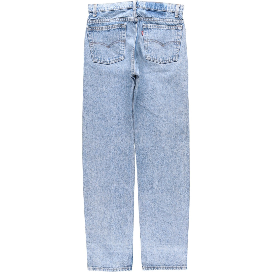 90s-00'S Levi's 505-4813 Tapered Denim Pants, Made in USA, Men's W30 equivalent, Vintage cotton blue type Vintage Second Hand