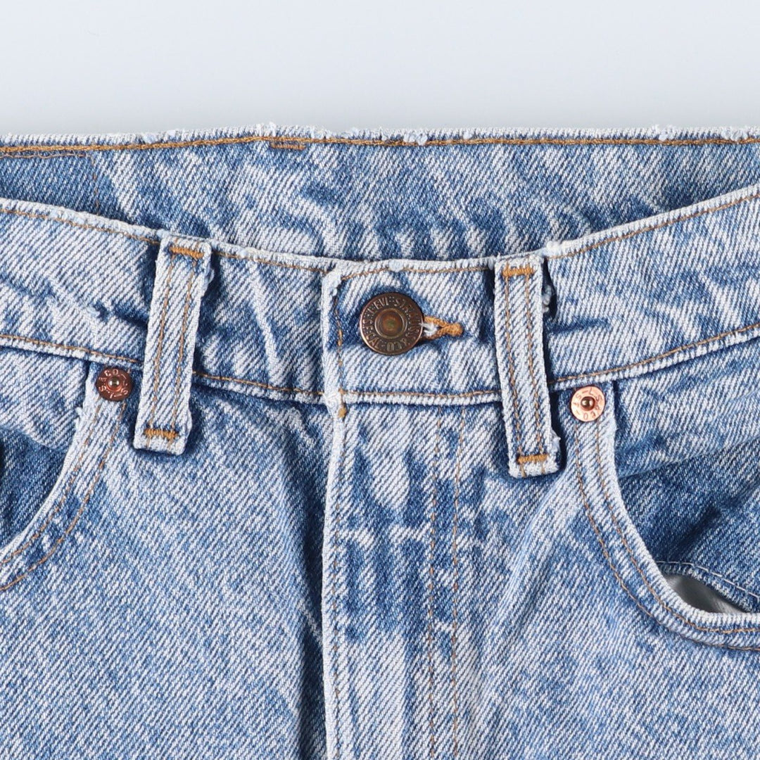 90s-00'S Levi's 505-4813 Tapered Denim Pants, Made in USA, Men's W30 equivalent, Vintage cotton blue type Vintage Second Hand