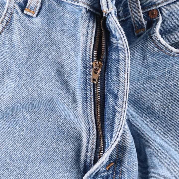2000'S Levi's 505-4891 Regular Fit Straight Leg Tapered Denim Pants, Made in USA, Men's Size W33 cotton blue type Vintage Second Hand