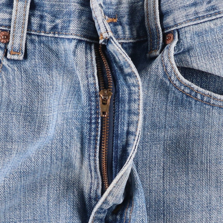 2000'S Levi's 505-0574 Regular Fit Straight Leg Tapered Denim Pants, Made in USA, Men's Size W32 (approx.) cotton blue type Vintage Second Hand