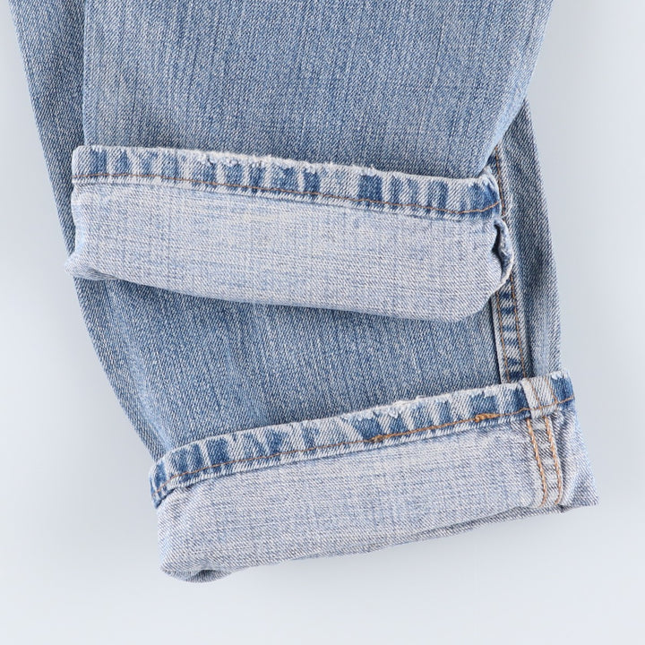 2000'S Levi's 505-0574 Regular Fit Straight Leg Tapered Denim Pants, Made in USA, Men's Size W32 (approx.) cotton blue type Vintage Second Hand
