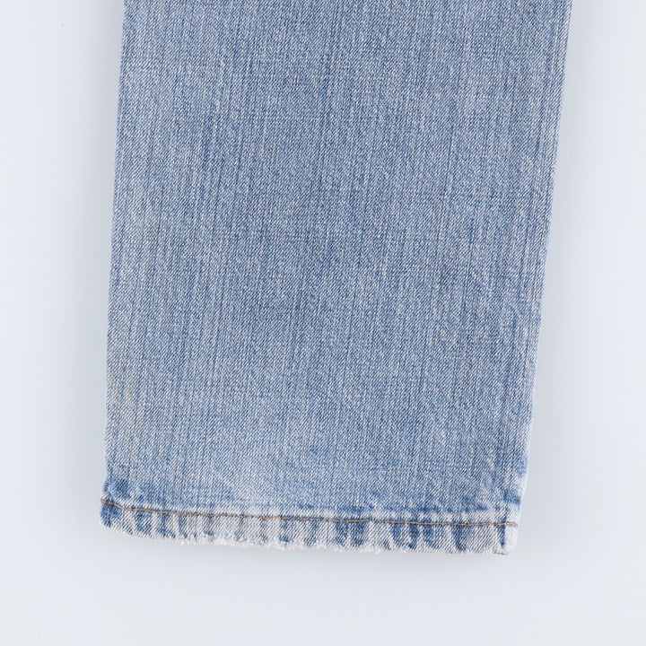 2000'S Levi's 505-0574 Regular Fit Straight Leg Tapered Denim Pants, Made in USA, Men's Size W32 (approx.) cotton blue type Vintage Second Hand