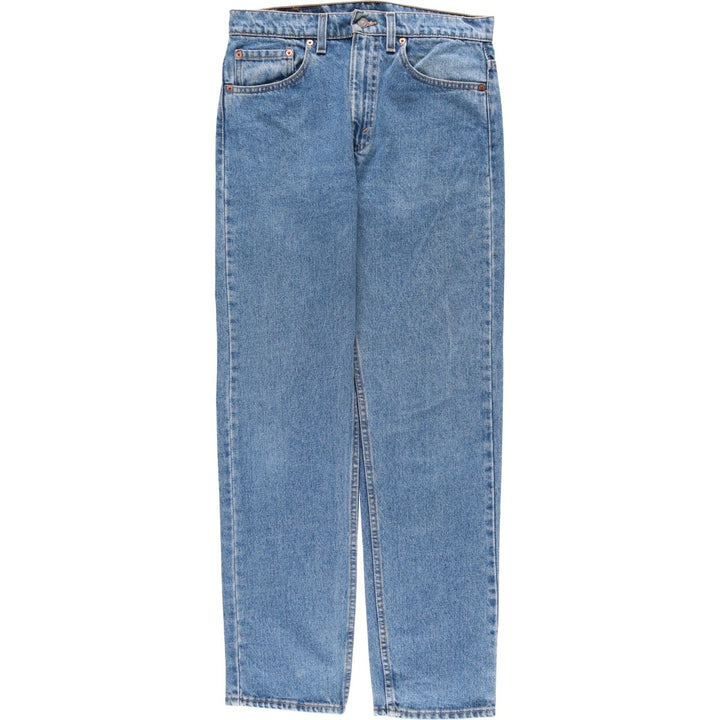 90'S Levi's 505 REGULAR FIT STRAIGHT LEG Tapered Denim Pants Made in USA Men's W31 Vintage cotton blue type Vintage Second Hand