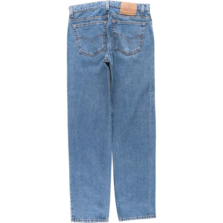 90'S Levi's 505 REGULAR FIT STRAIGHT LEG Tapered Denim Pants Made in USA Men's W31 Vintage cotton blue type Vintage Second Hand