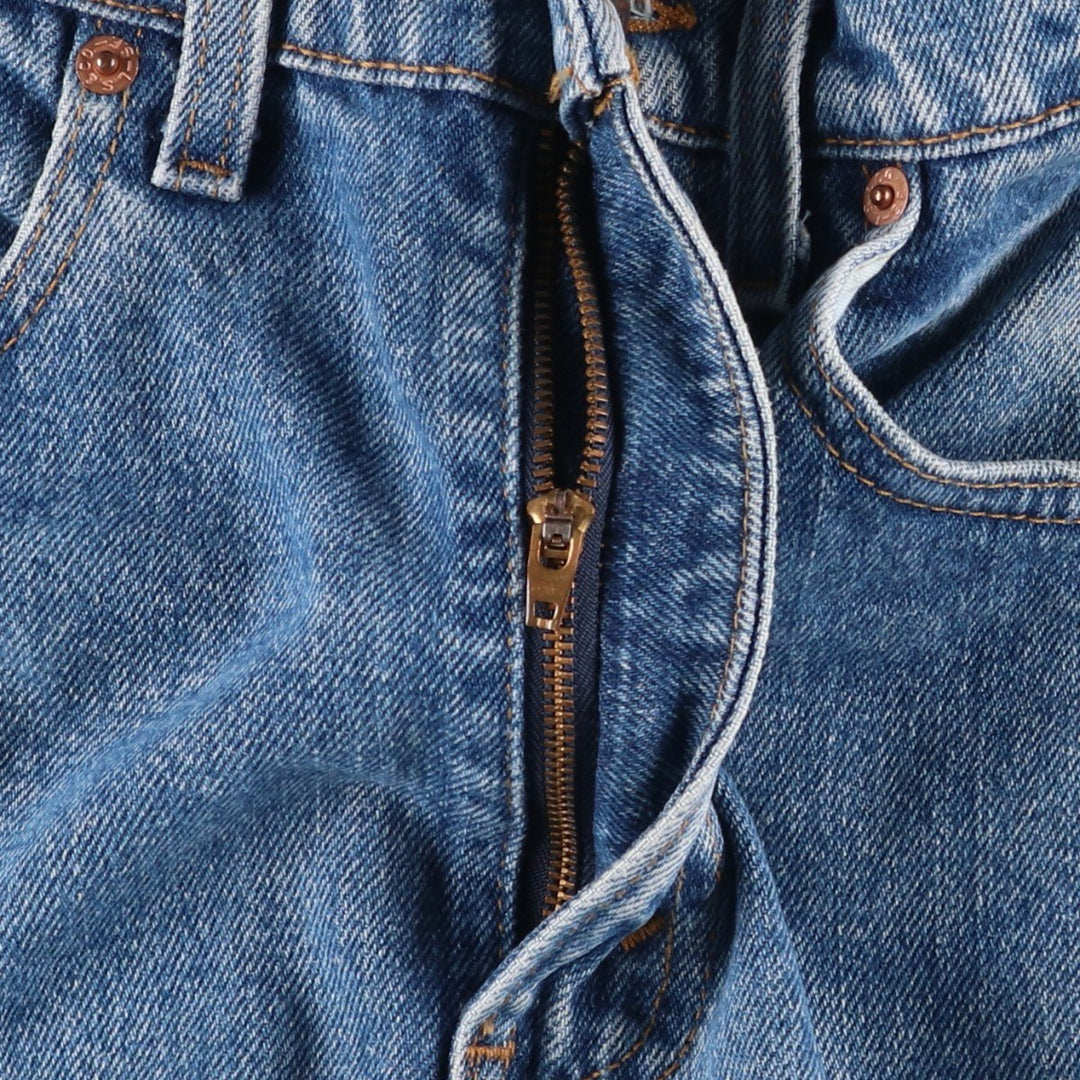 90'S Levi's 505 REGULAR FIT STRAIGHT LEG Tapered Denim Pants Made in USA Men's W31 Vintage cotton blue type Vintage Second Hand