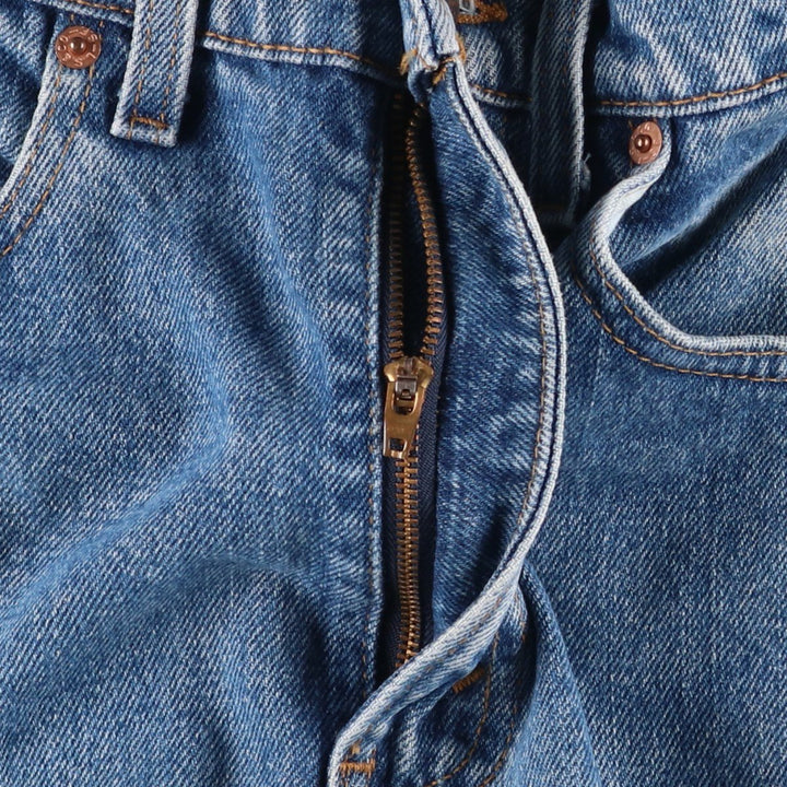 90'S Levi's 505 REGULAR FIT STRAIGHT LEG Tapered Denim Pants Made in USA Men's W31 Vintage cotton blue type Vintage Second Hand