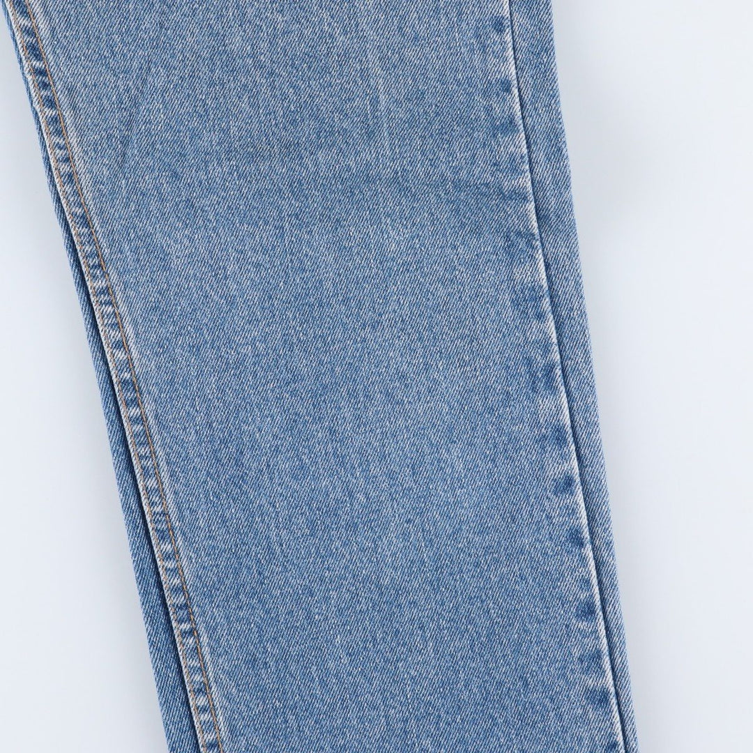 90'S Levi's 505 REGULAR FIT STRAIGHT LEG Tapered Denim Pants Made in USA Men's W31 Vintage cotton blue type Vintage Second Hand