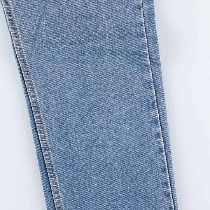 90'S Levi's 505 REGULAR FIT STRAIGHT LEG Tapered Denim Pants Made in USA Men's W31 Vintage cotton blue type Vintage Second Hand