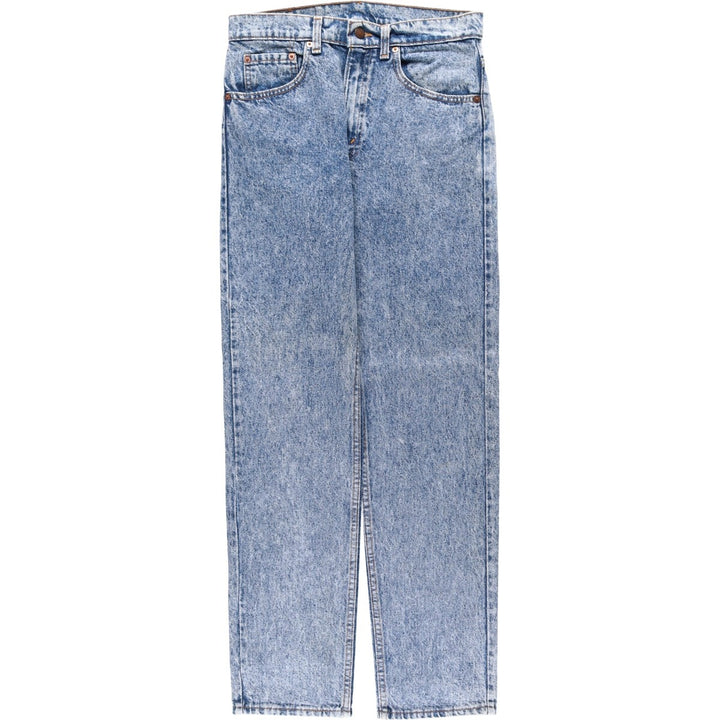 Levi's 505-4613 Chemical Wash Tapered Denim Pants, Made in USA, Men's W30 (approx.), Vintage. cotton blue type Vintage Second Hand