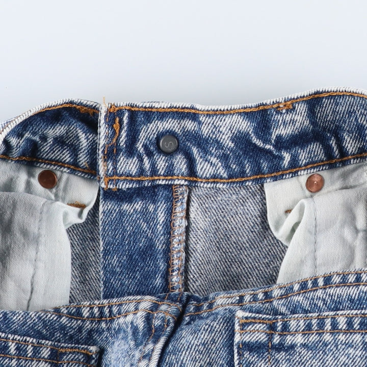 Levi's 505-4613 Chemical Wash Tapered Denim Pants, Made in USA, Men's W30 (approx.), Vintage. cotton blue type Vintage Second Hand