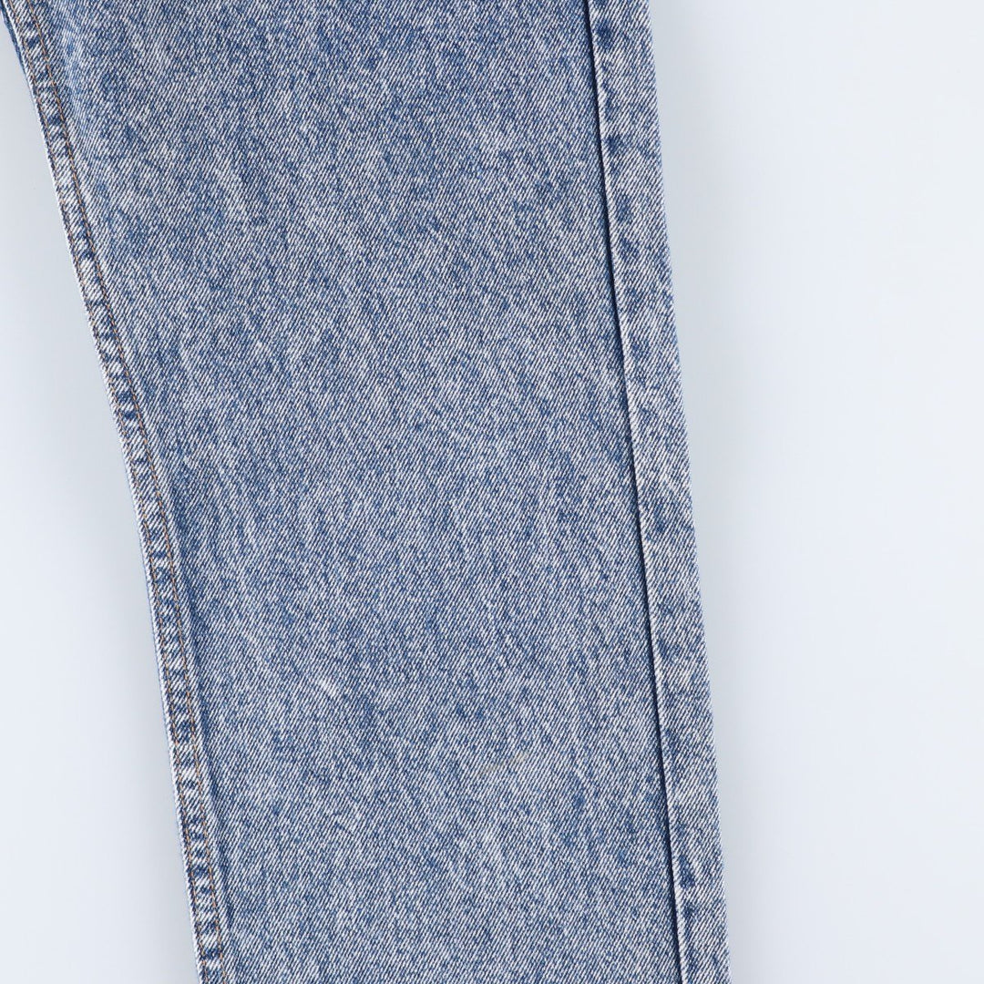 Levi's 505-4613 Chemical Wash Tapered Denim Pants, Made in USA, Men's W30 (approx.), Vintage. cotton blue type Vintage Second Hand