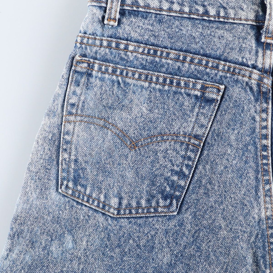 Levi's 505-4613 Chemical Wash Tapered Denim Pants, Made in USA, Men's W30 (approx.), Vintage. cotton blue type Vintage Second Hand