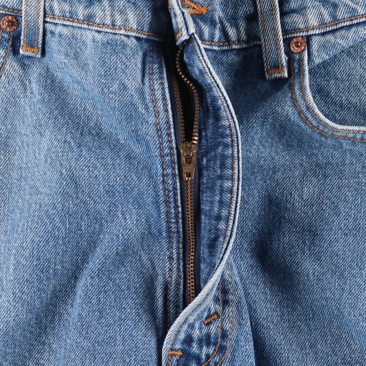 90'S Levi's 505 REGULAR FIT STRAIGHT LEG Tapered Denim Pants Made in USA Men's W35 Vintage cotton blue type Vintage Second Hand