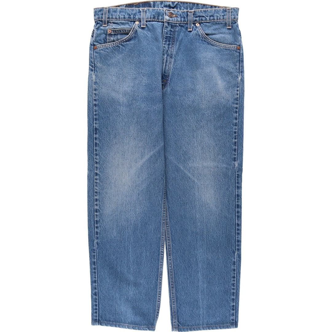 Levi's 505 REGULAR FIT STRAIGHT LEG tapered denim pants for men, size w34, vintage unclear blue type Vintage Second Hand
