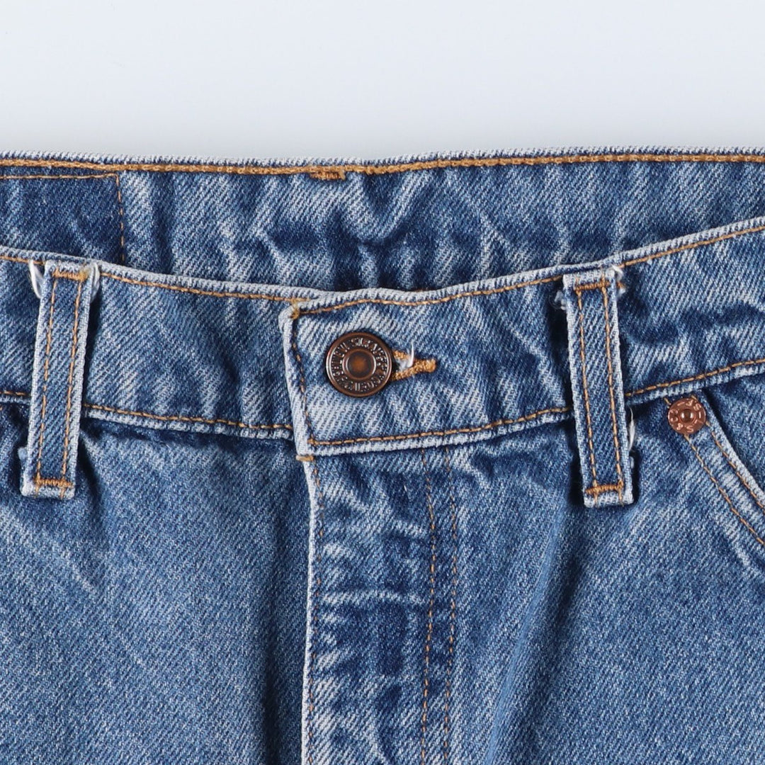 Levi's 505 REGULAR FIT STRAIGHT LEG tapered denim pants for men, size w34, vintage unclear blue type Vintage Second Hand
