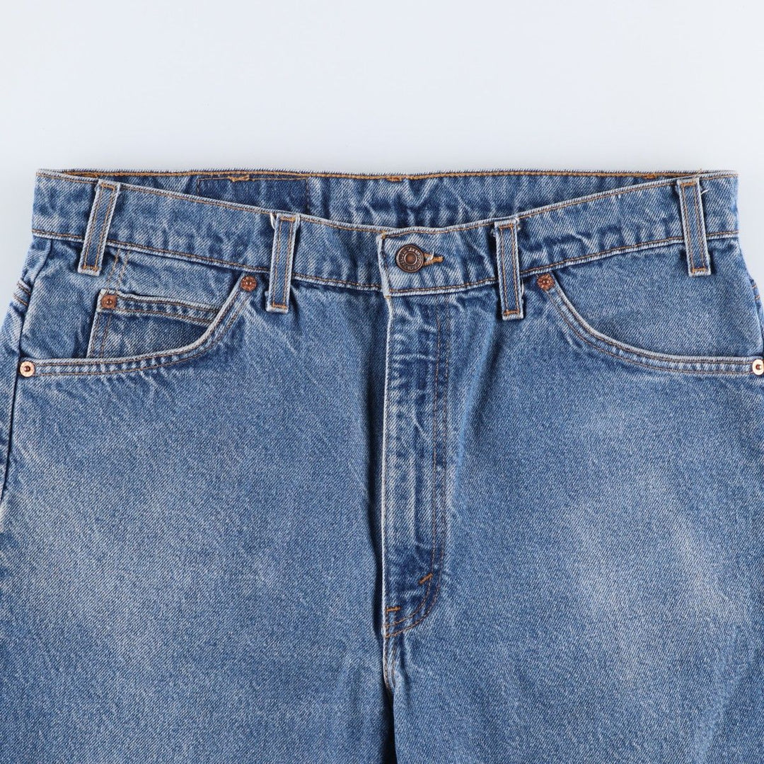 Levi's 505 REGULAR FIT STRAIGHT LEG tapered denim pants for men, size w34, vintage unclear blue type Vintage Second Hand