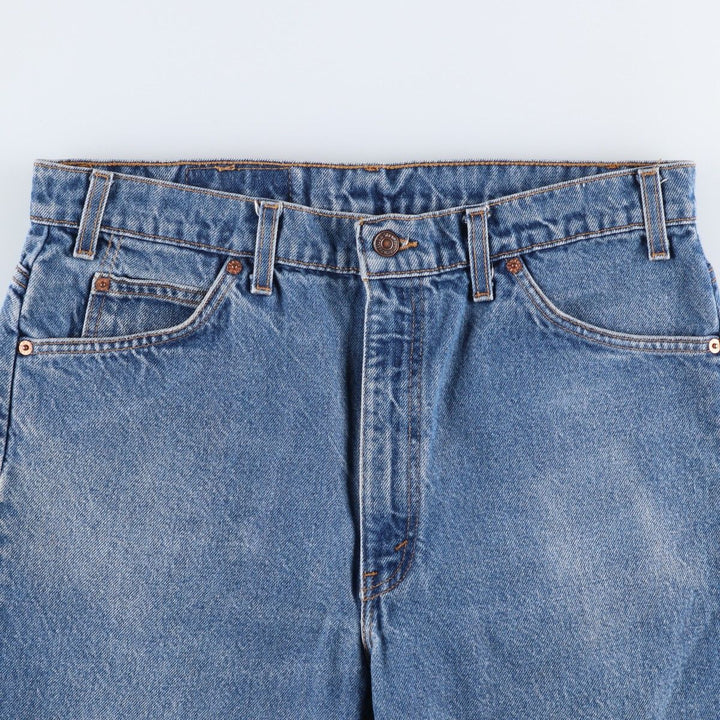 Levi's 505 REGULAR FIT STRAIGHT LEG tapered denim pants for men, size w34, vintage unclear blue type Vintage Second Hand