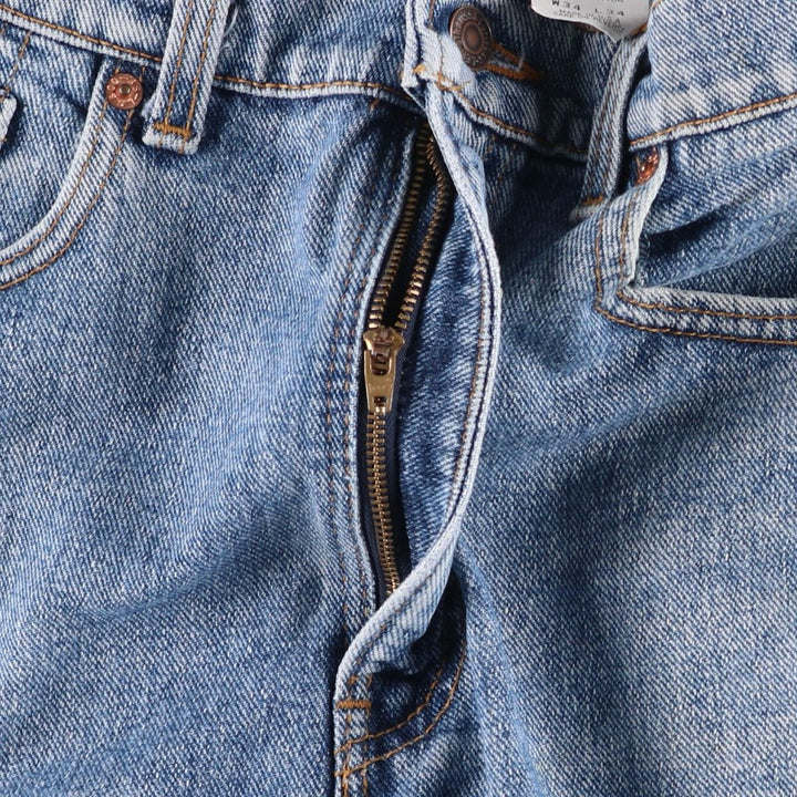 1990'S Levi's 505-4891 Tapered Denim Pants, Made in USA, Men's Size W33 (approx.) cotton blue type Vintage Second Hand