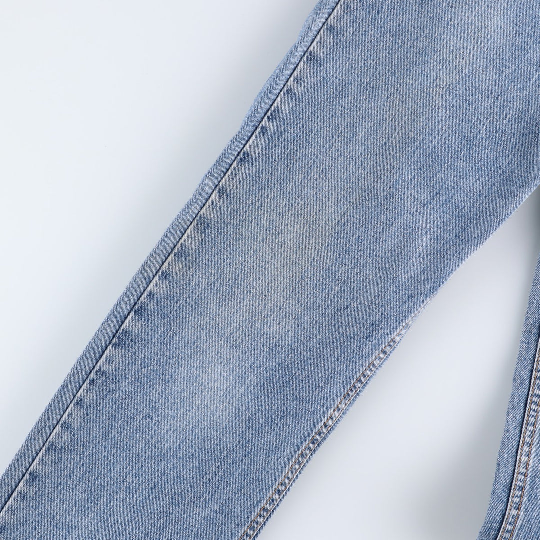 1990'S Levi's 505-4891 Tapered Denim Pants, Made in USA, Men's Size W33 (approx.) cotton blue type Vintage Second Hand
