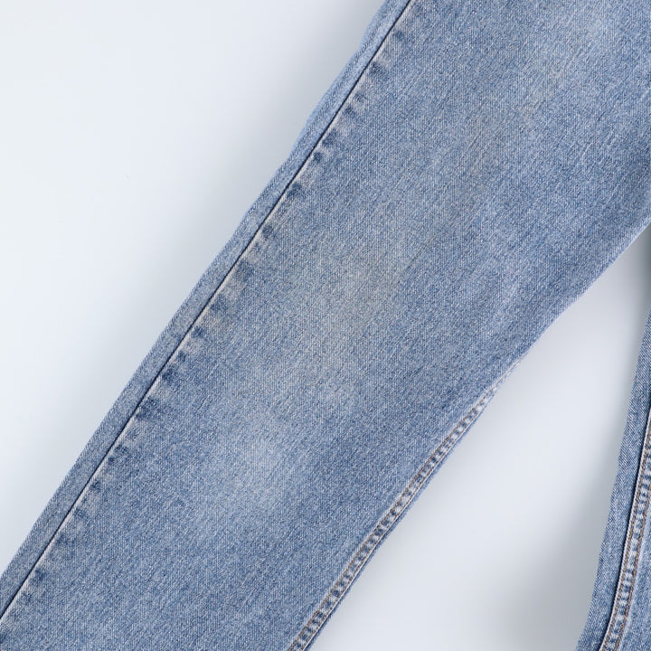 1990'S Levi's 505-4891 Tapered Denim Pants, Made in USA, Men's Size W33 (approx.) cotton blue type Vintage Second Hand