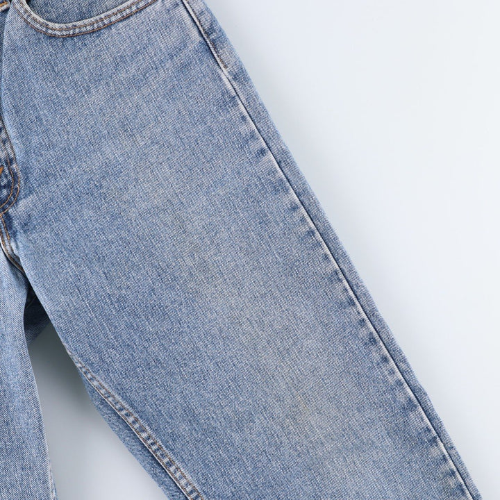 1990'S Levi's 505-4891 Tapered Denim Pants, Made in USA, Men's Size W33 (approx.) cotton blue type Vintage Second Hand