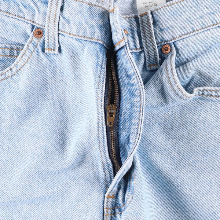90'S Levi's 505 REGULAR FIT STRAIGHT LEG tapered denim pants for men, W31 equivalent, vintage unclear blue type Vintage Second Hand