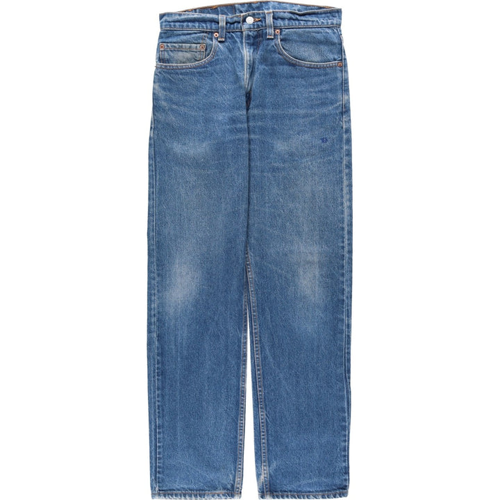 90'S Levi's 505 REGULAR FIT STRAIGHT LEG Tapered Denim Pants Made in USA Men's W31 Vintage cotton blue type Vintage Second Hand