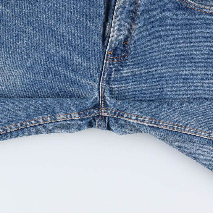 90'S Levi's 505 REGULAR FIT STRAIGHT LEG Tapered Denim Pants Made in USA Men's W31 Vintage cotton blue type Vintage Second Hand