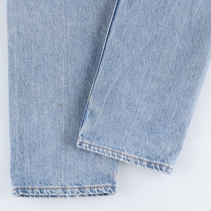 90'S Levi's 505 REGULAR FIT STRAIGHT LEG Tapered Denim Pants Made in USA Men's W31 Vintage cotton blue type Vintage Second Hand