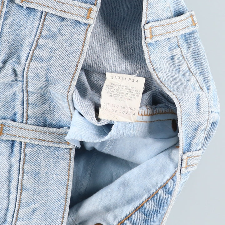 1990'S Levi's 505-0234 Orange Tab Tapered Denim Pants, Made in USA, Men's Size W32 (approx.), Vintage cotton blue type Vintage Second Hand