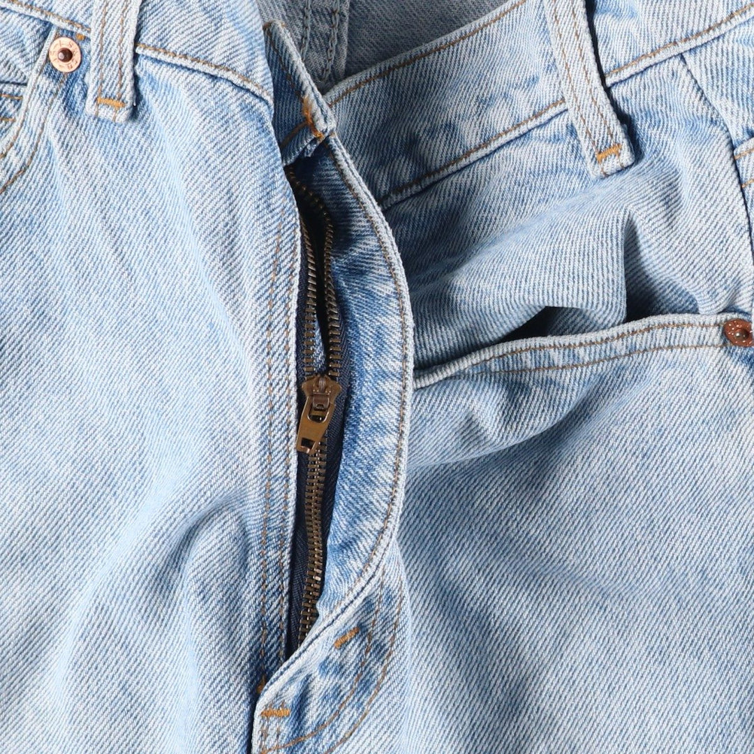 1990'S Levi's 505-0234 Orange Tab Tapered Denim Pants, Made in USA, Men's Size W32 (approx.), Vintage cotton blue type Vintage Second Hand