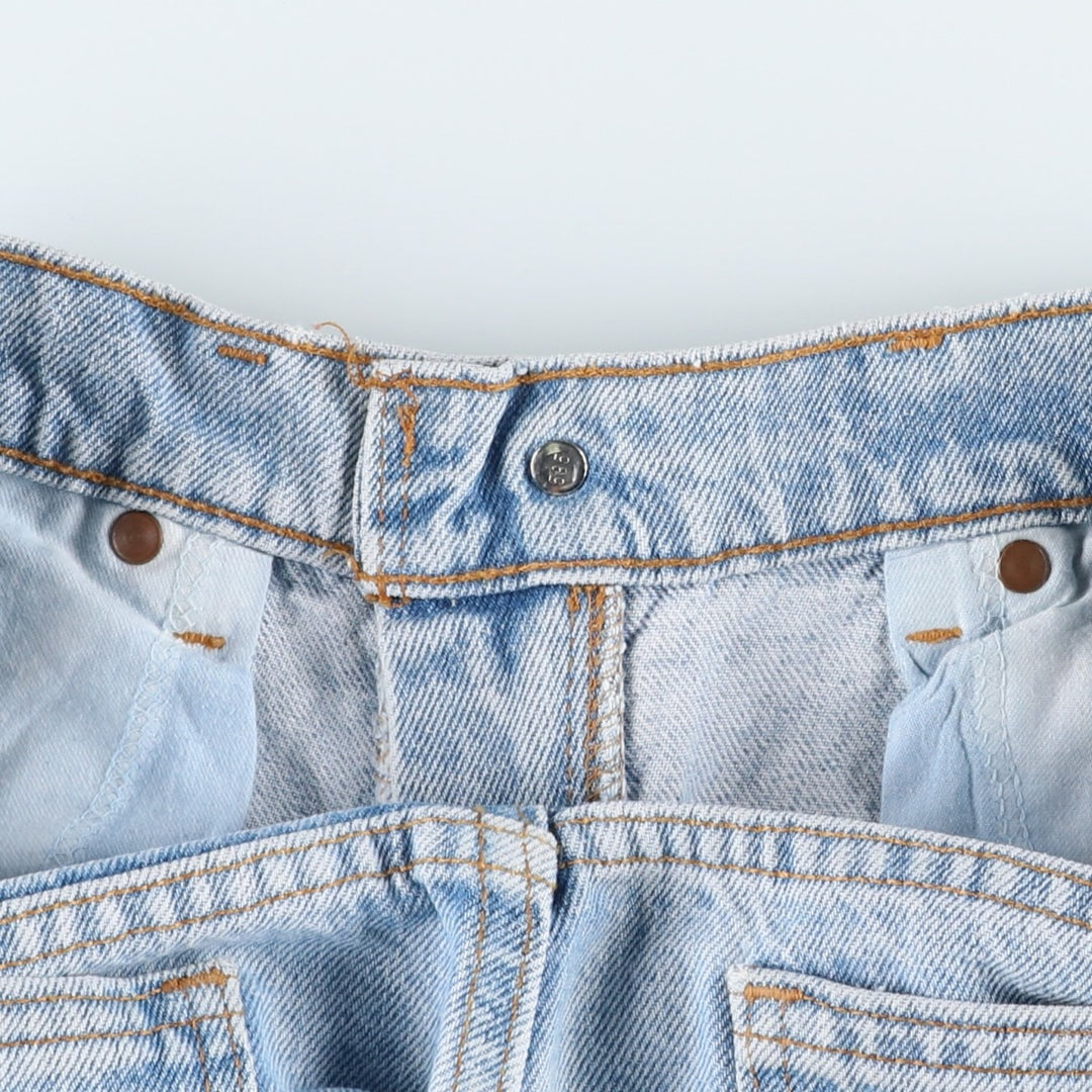 1990'S Levi's 505-0234 Orange Tab Tapered Denim Pants, Made in USA, Men's Size W32 (approx.), Vintage cotton blue type Vintage Second Hand
