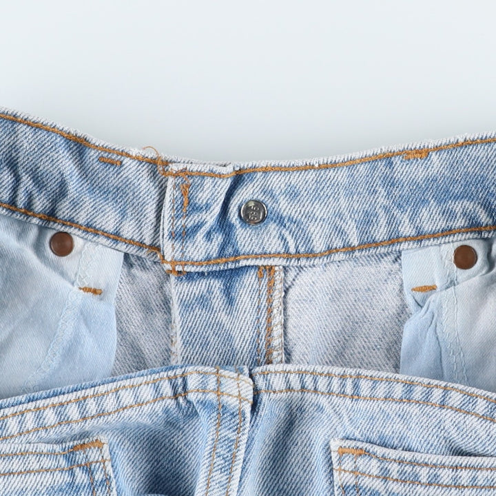 1990'S Levi's 505-0234 Orange Tab Tapered Denim Pants, Made in USA, Men's Size W32 (approx.), Vintage cotton blue type Vintage Second Hand