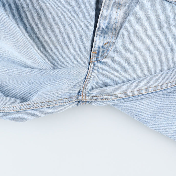 1990'S Levi's 505-0234 Orange Tab Tapered Denim Pants, Made in USA, Men's Size W32 (approx.), Vintage cotton blue type Vintage Second Hand
