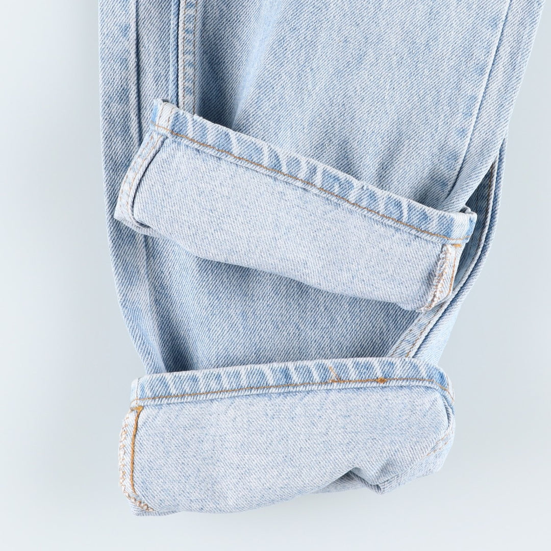 1990'S Levi's 505-0234 Orange Tab Tapered Denim Pants, Made in USA, Men's Size W32 (approx.), Vintage cotton blue type Vintage Second Hand