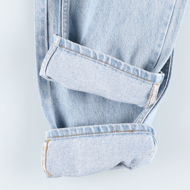 1990'S Levi's 505-0234 Orange Tab Tapered Denim Pants, Made in USA, Men's Size W32 (approx.), Vintage cotton blue type Vintage Second Hand