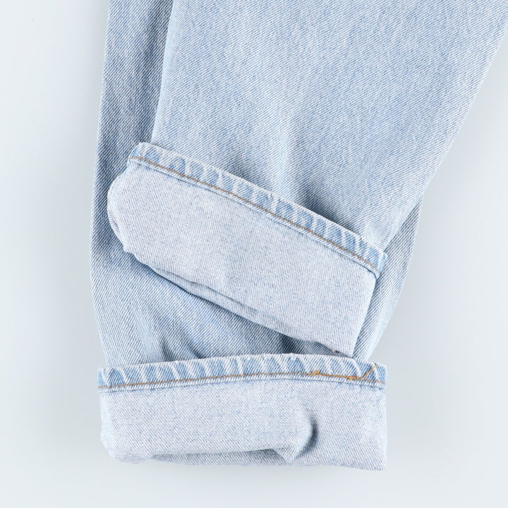 1990'S Levi's 505-0234 Orange Tab Tapered Denim Pants, Made in USA, Men's Size W32 (approx.), Vintage cotton blue type Vintage Second Hand